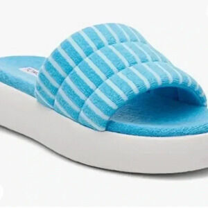 COPY - Toms NEW missy aqua comfort slide beaded womens 8 slip on beach vacation…